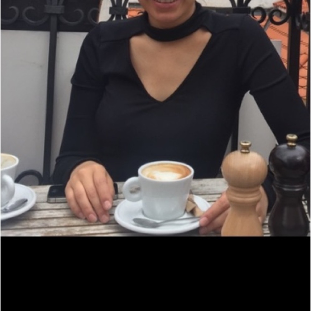 Black Choker Top